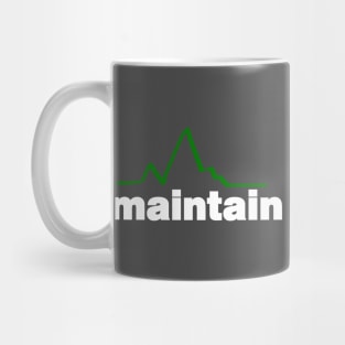 maintain a distance Mug